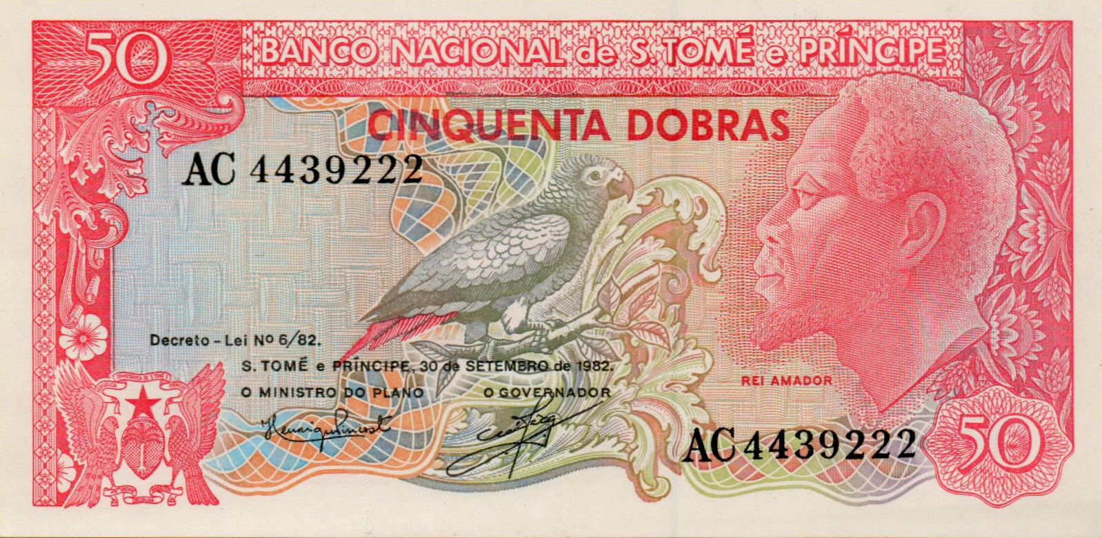 Sao Tome E Principe 50 1982 UNC P-56